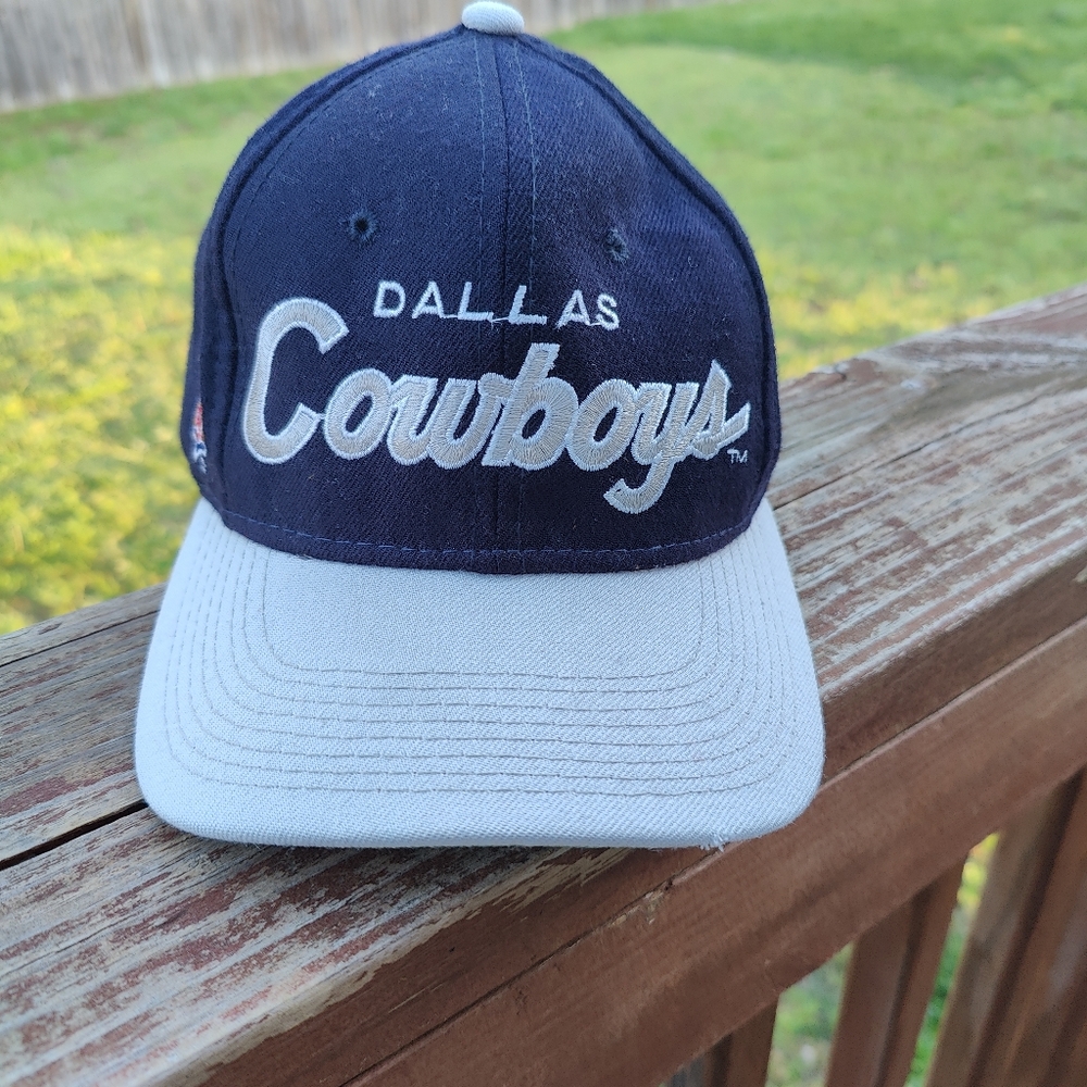 Vintage Sports Specialties Dallas‎ Cowboys NFL Fitted 6 7/8 Hat Cap 100% …